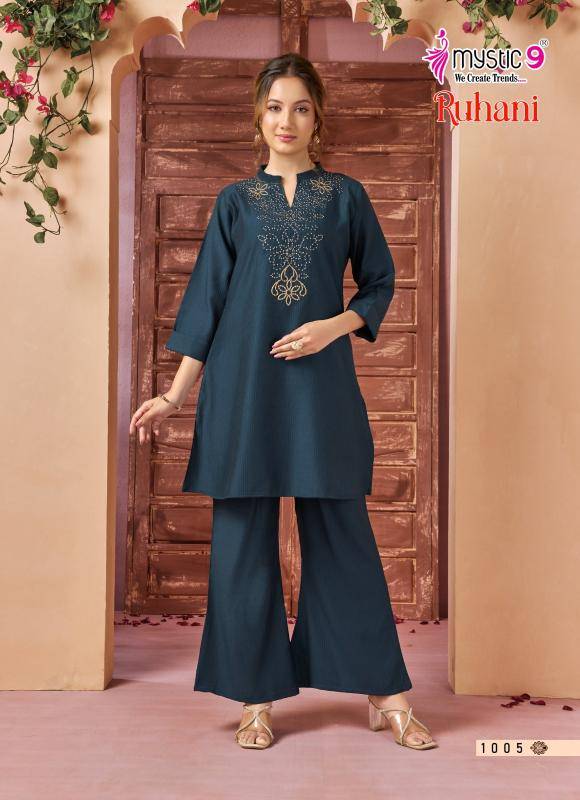 Mystic9 ruhani vol 1 coord set Kurti suppliers in India